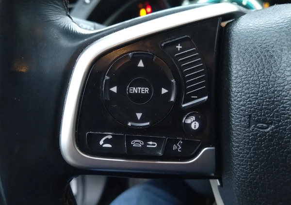 Honda Civic cena 37900 przebieg: 92900, rok produkcji 2019 z Człuchów małe 781